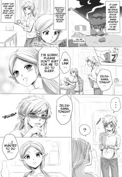 BreaWi no LinZel ga Hitasura Ichaicha Shite Sukebe na Koto Suru Manga | A BoTW manga where Link and Zelda earnestly flirt and do lewd things (The Legend of Zelda)