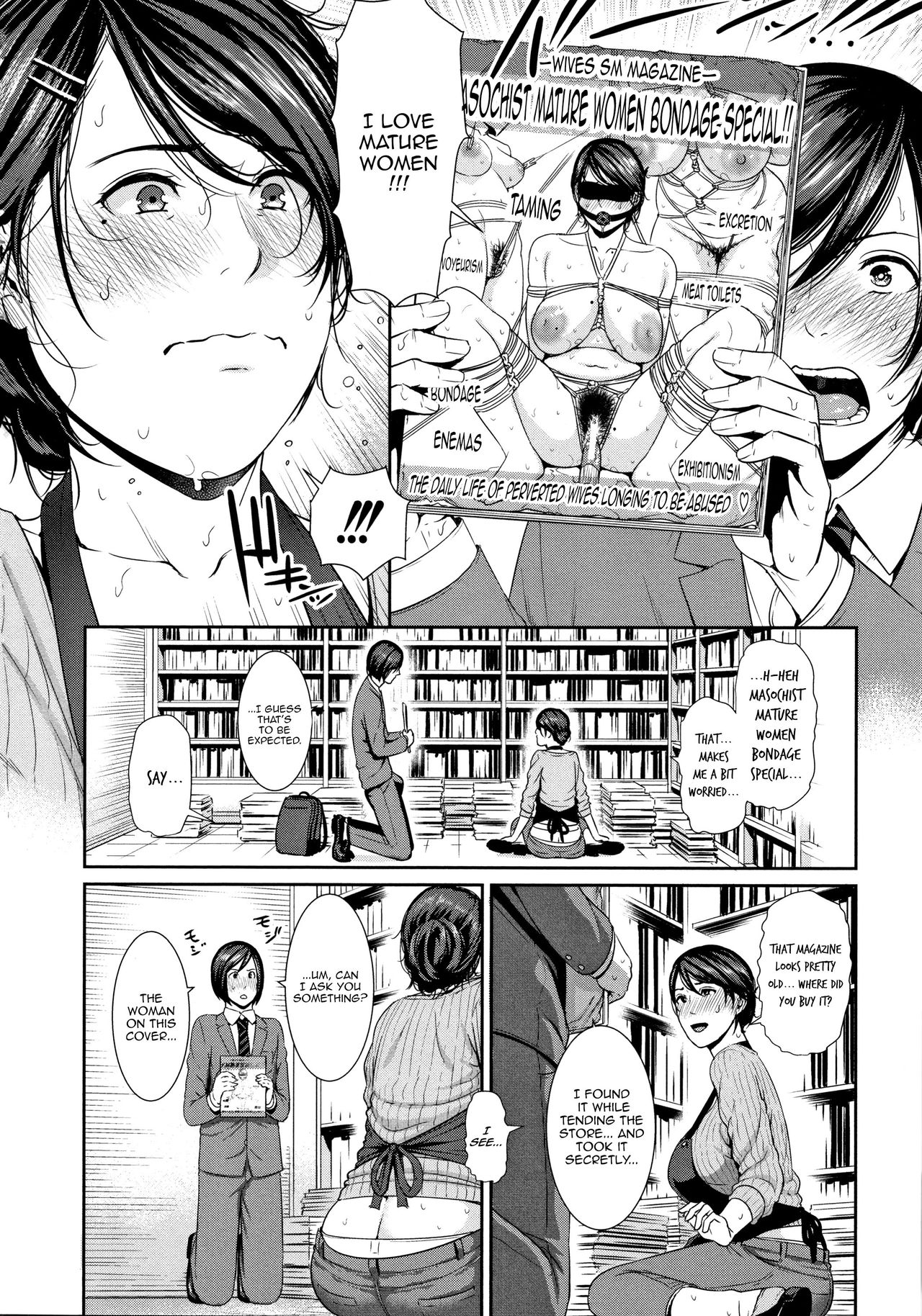 XZhentai Page 4 Jukujo ga Daisuki nan desu!!! (Kaa-san to Sex ni Oboreru) pic