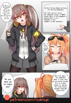One night with UMP45 (Girls' Frontline)