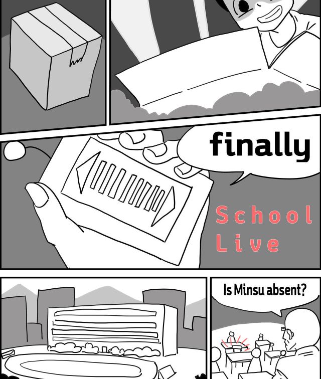 Miniguy comics. It finally got inside Manga.