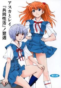 (C86)  Asuka to Rei -Kyoudou Seikatsu- no Yokushuu (Neon Genesis Evangelion)