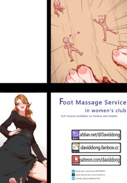 - Foot Massage Service in women's club