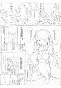 Emilia Kumo Ito Kousoku Manga (Re: Zero kara Hajimeru Isekai Seikatsu) google translate