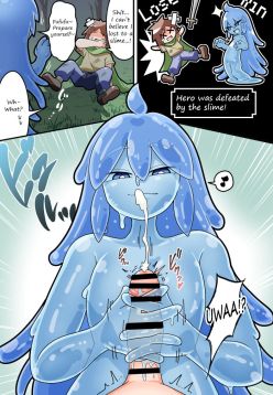 Paizuri Sakusei Slime ni Makeru Manga | A manga about losing to a sperm extracting slime's paizuri