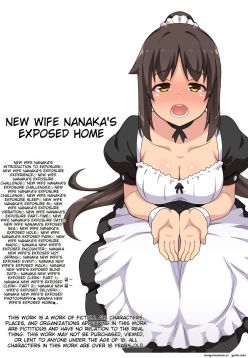 Niizuma Nanaka no Roshutsu Jitaku | New Wife Nanaka's Exposed Home