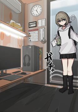 Best Friend-Chan Masturbating in an Internet Cafe