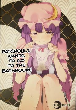 Patchouli wants to go to the bathroom!