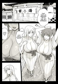 [Ishigaki Takashi] Ecchi na Onee-san-tachi ni Onsenyado de Hokakusareta Ken (Mahou Shoujo Lyrical Nanoha) [English]