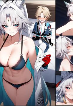 Yanqing is going to impregnate every girl at this rate.