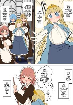 Futanari Oujo-sama no Seiyoku Hassan Maid Harem Sex