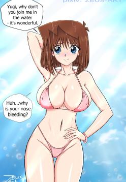 Anzu Mazaki/ Tea Gardner at the pool (english) Zeus-Art