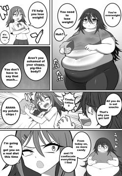 SSBBW weight gain sisters