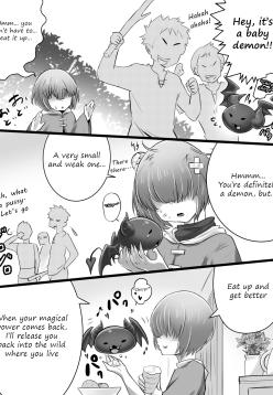Shota-kun and the little monster